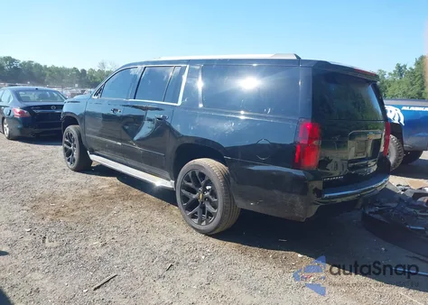2015 Chevrolet Suburban 1500 Ltz из США, поврежденный, VIN 1GNSKKKC6FR225654
